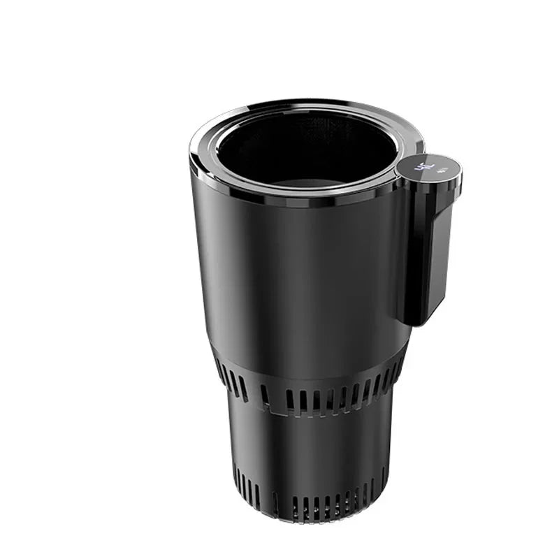 2-in-1 Smart Car Cup Holder, Mini Hot & Cold Drink Warmer Cooler for Car & Office Use