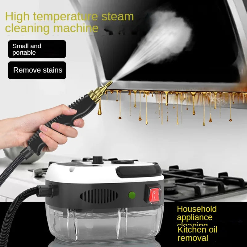 BALASHOV High Pressure Steam Cleaner 2500W Handheld Sterilisation Machine for Home Kitchen and Car