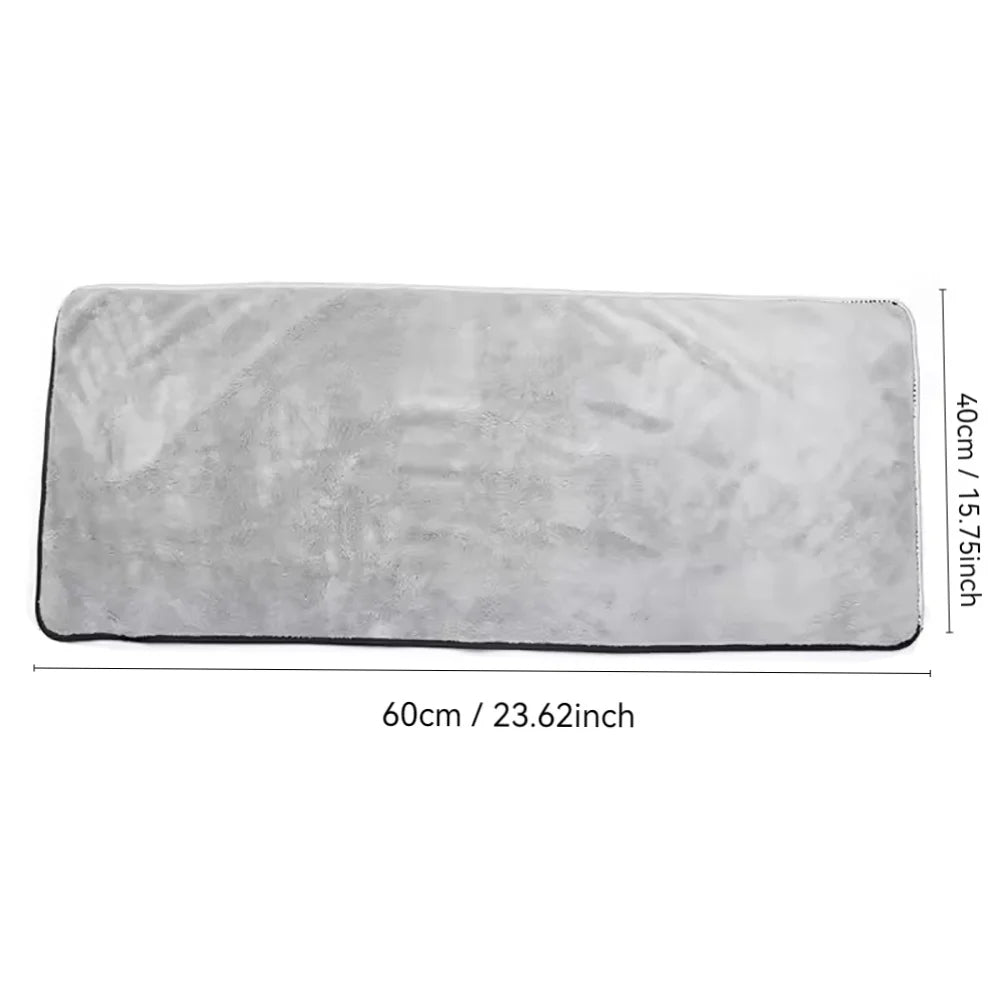 Microfibre Car Wash Towel Super Absorbent Cleaning Cloth Strong Water Absorption Auto Drying Accessory