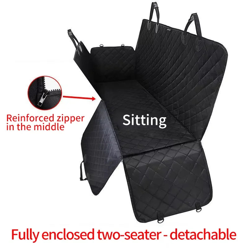 Waterproof Pet Car Seat Cover, Anti-Dirt Mat for Dogs & Cats, Universal Fit for Car Travel