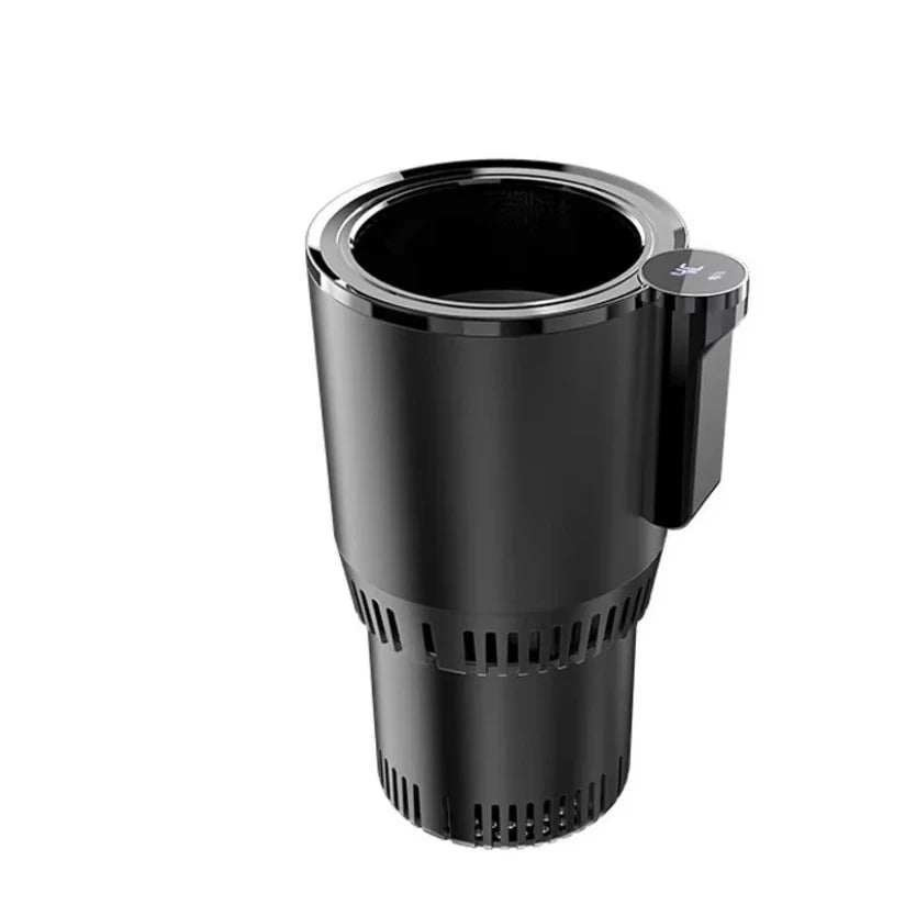 2-in-1 Smart Car Cup Holder, Mini Hot & Cold Drink Warmer Cooler for Car & Office Use