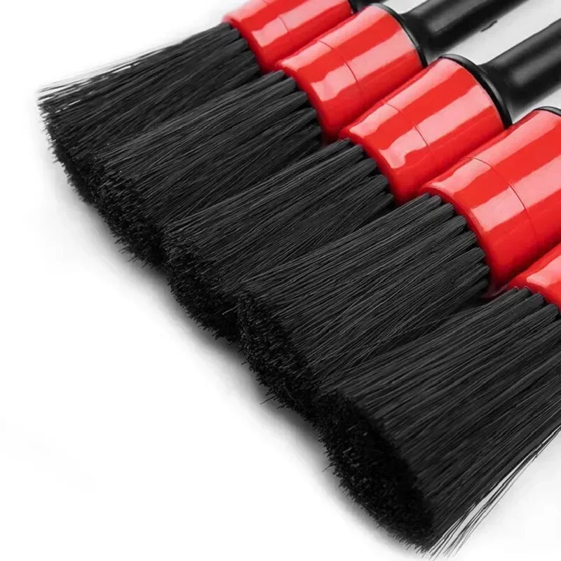 Car Detailing Brush Set, Multi-Purpose Cleaning Brushes for Dashboard, Wheels, Air Vents & Trim