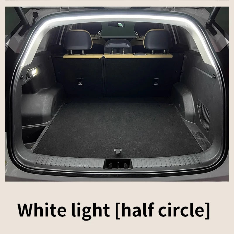 Car Trunk LED Ambient Light Strip, Auto-Sensing, High Brightness, No-Wiring Tailgate Light