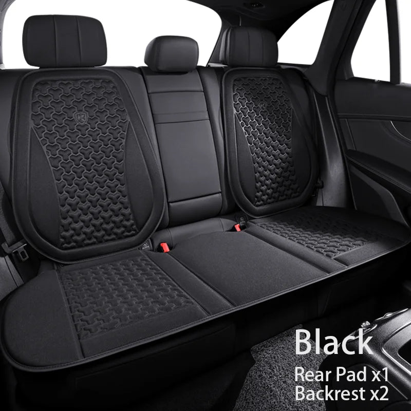 Karcle 3D Breathable Universal Car Seat Covers, Sweatproof, Heat-Dissipating, All-Season Cushion Set