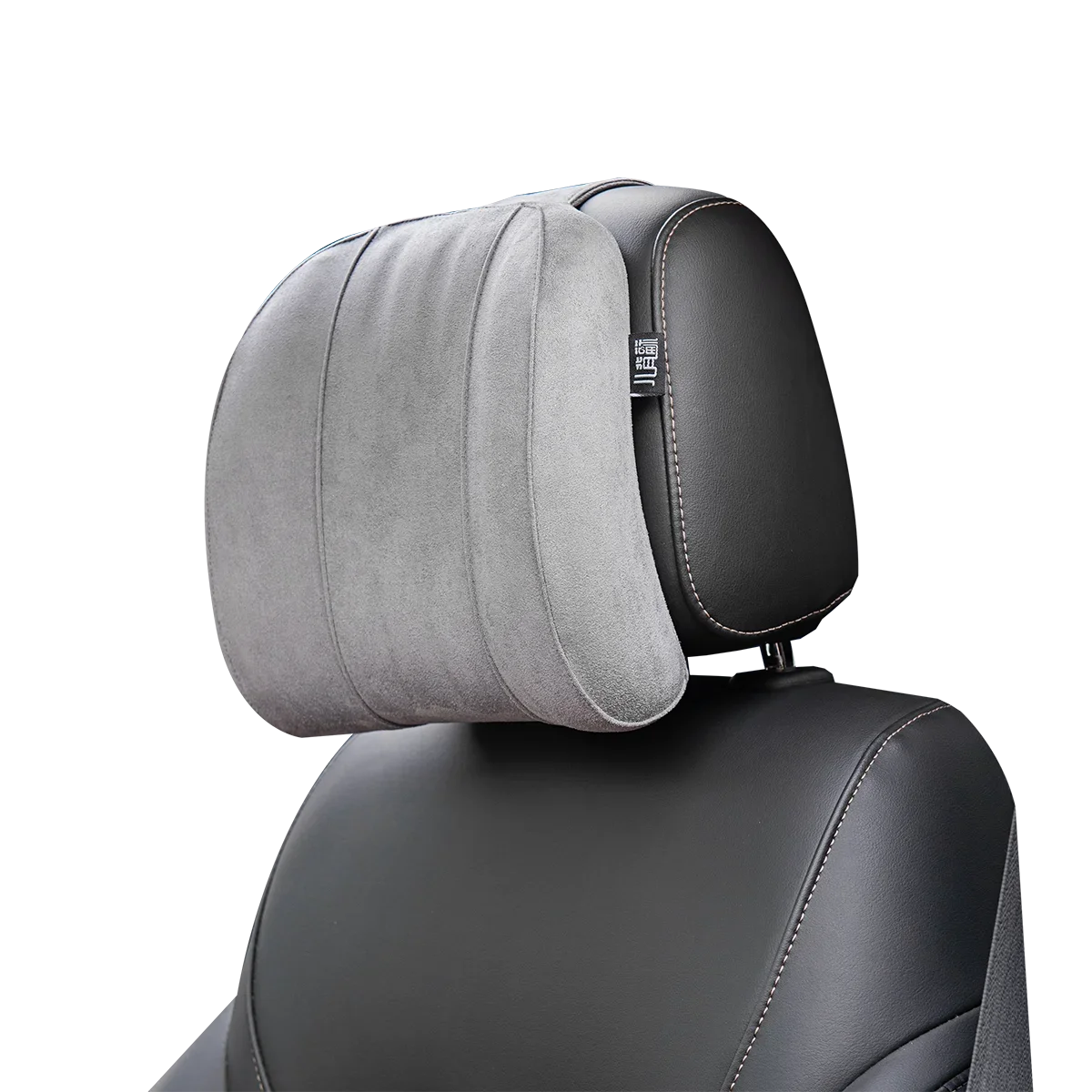 ForBell Suede Memory Foam Car Headrest & Neck Pillow, Ergonomic Support for Driver & Passenger