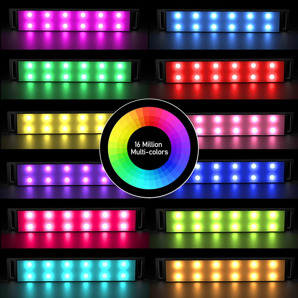 RGB Car Ambient LED Footwell Lights – APP + Box Control, Music Sync, 12V Interior Neon Strip