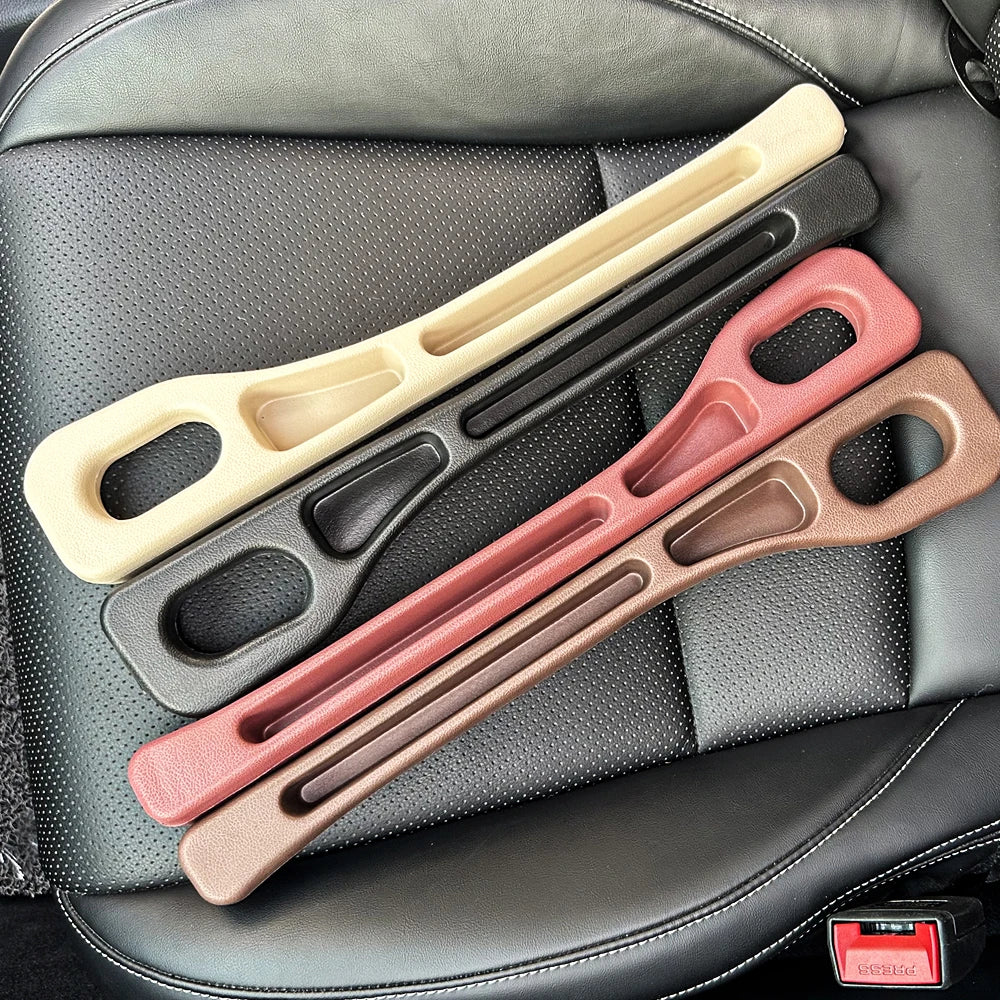 2Pcs Universal Car Seat Gap Filler PU Anti-Leak Stopper Strip, Gap Storage Organiser Accessories