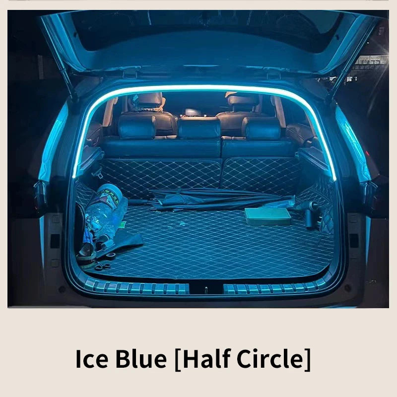 Car Trunk LED Ambient Light Strip, Auto-Sensing, High Brightness, No-Wiring Tailgate Light