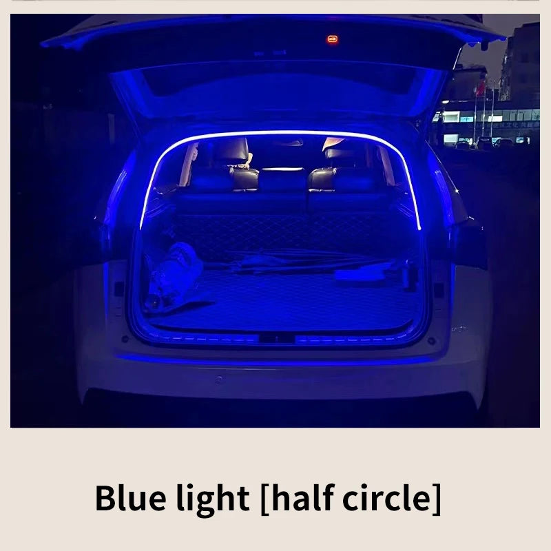 Car Trunk LED Ambient Light Strip, Auto-Sensing, High Brightness, No-Wiring Tailgate Light
