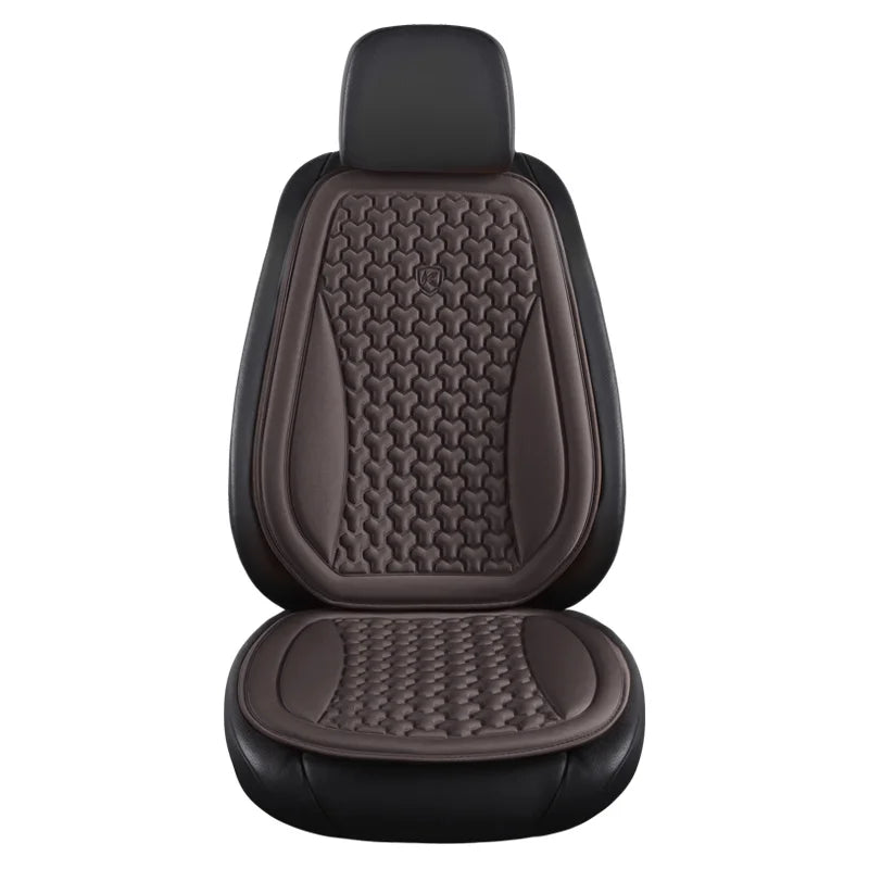 Karcle 3D Breathable Universal Car Seat Covers, Sweatproof, Heat-Dissipating, All-Season Cushion Set