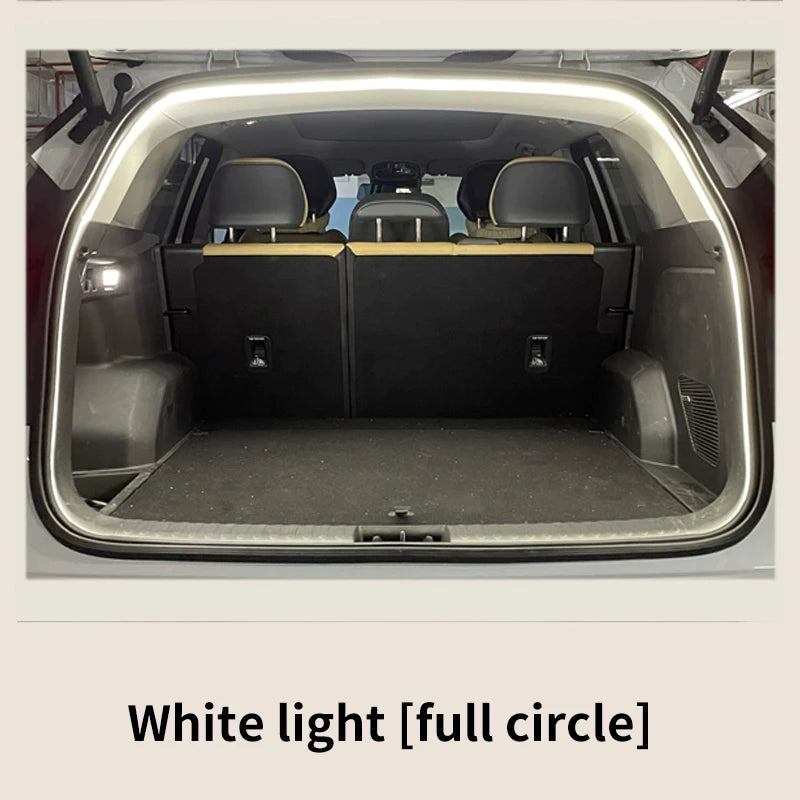 Car Trunk LED Ambient Light Strip, Auto-Sensing, High Brightness, No-Wiring Tailgate Light
