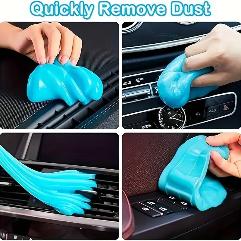 70g Car Cleaning Gel Slime Dust Remover for Auto Interior Air Vents and Computer Keyboard by ESNONE