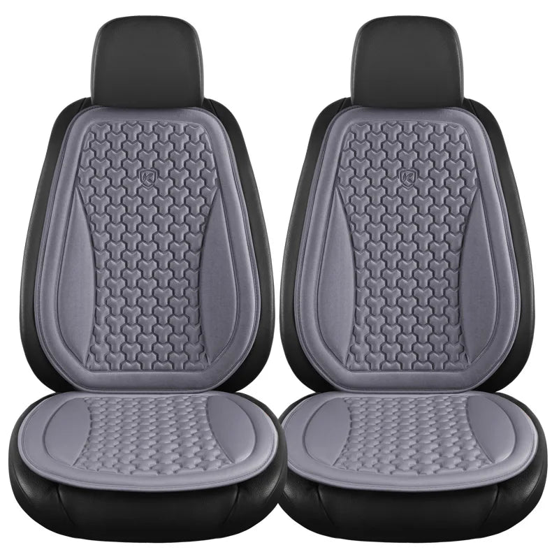 Karcle 3D Breathable Universal Car Seat Covers, Sweatproof, Heat-Dissipating, All-Season Cushion Set