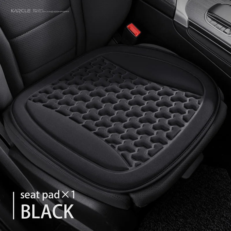Karcle 3D Breathable Universal Car Seat Covers, Sweatproof, Heat-Dissipating, All-Season Cushion Set