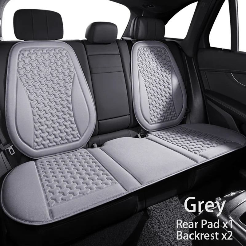 Karcle 3D Breathable Universal Car Seat Covers, Sweatproof, Heat-Dissipating, All-Season Cushion Set