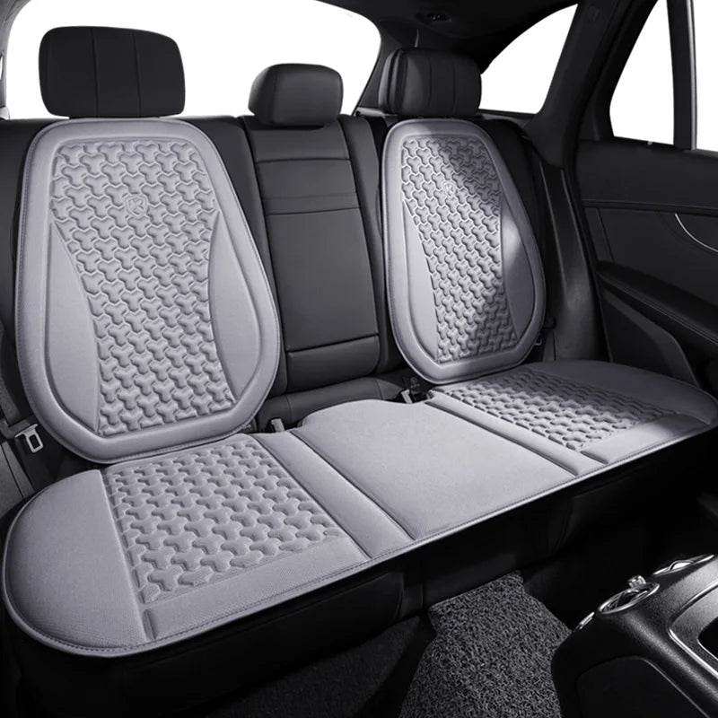 Karcle 3D Breathable Universal Car Seat Covers, Sweatproof, Heat-Dissipating, All-Season Cushion Set