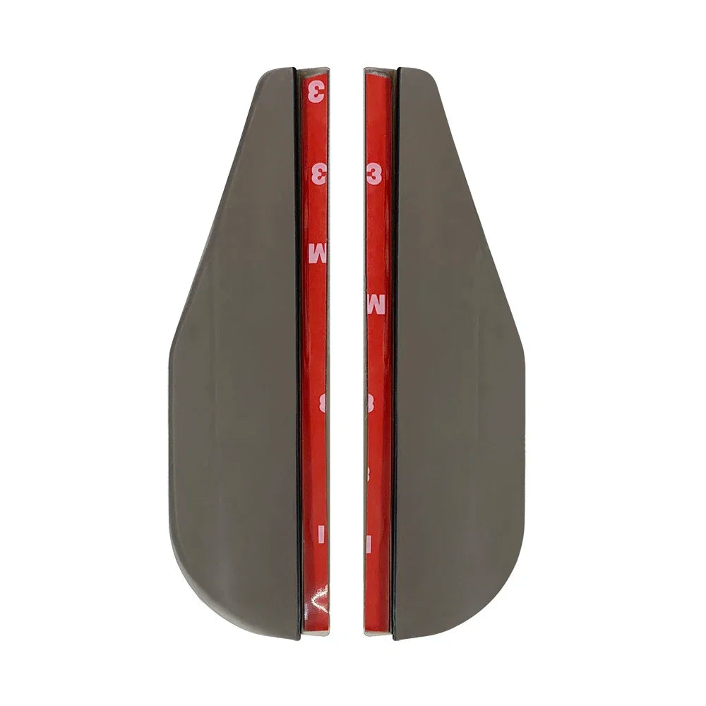 2PCS Carbon Fiber Rearview Mirror Rain Eyebrows, Waterproof Visor Shades for Clear Driving Vision