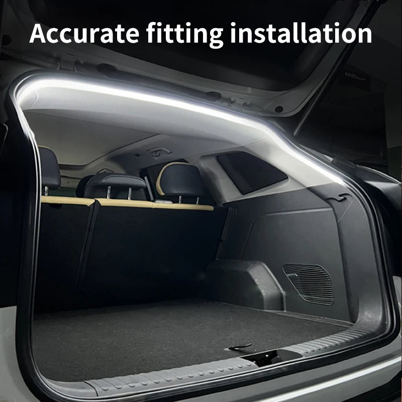 Car Trunk LED Ambient Light Strip,  Auto-Sensing, High Brightness, No-Wiring Tailgate Light