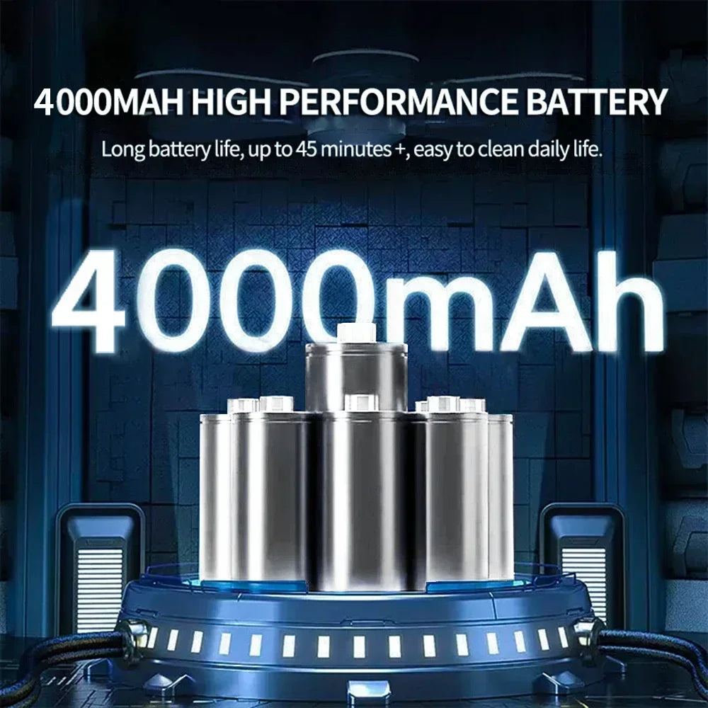 Wireless Car Vacuum Cleaner 95000PA, Powerful Handheld Suction for Home & Auto Use, Strong Suction