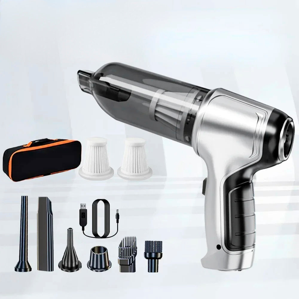 Wireless Car Vacuum Cleaner 95000PA, Powerful Handheld Suction for Home & Auto Use, Strong Suction