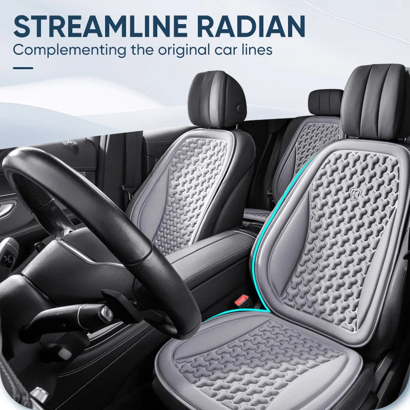 Karcle 3D Breathable Universal Car Seat Covers, Sweatproof, Heat-Dissipating, All-Season Cushion Set
