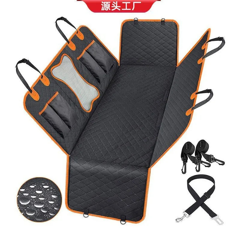 Waterproof Pet Car Seat Cover, Anti-Dirt Mat for Dogs & Cats, Universal Fit for Car Travel